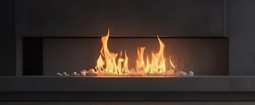 B-Vent Gas Fireplace Installation in Pharr, TX