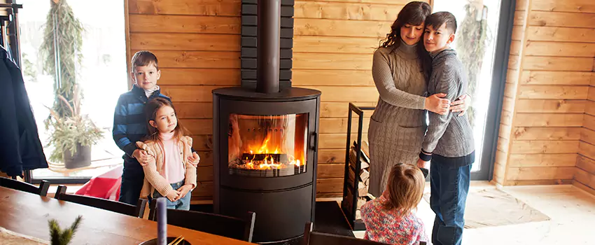 Morso Cast Iron Fireplace Insert Installation in Pharr, Texas