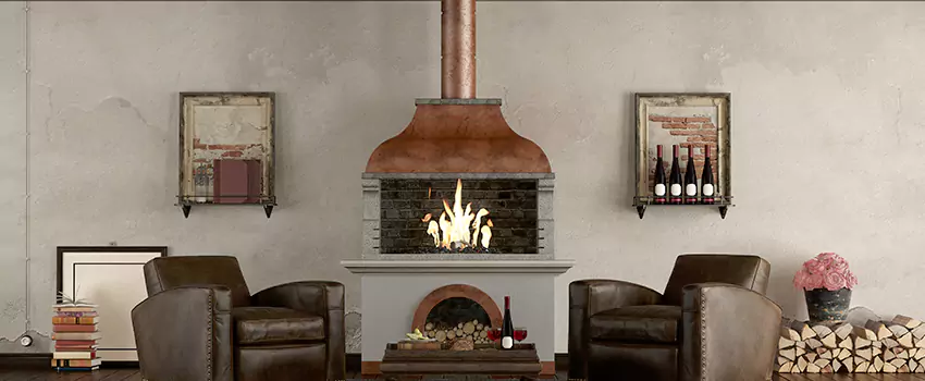 Thelin Hearth Products Providence Pellet Insert Fireplace Installation in Pharr, TX