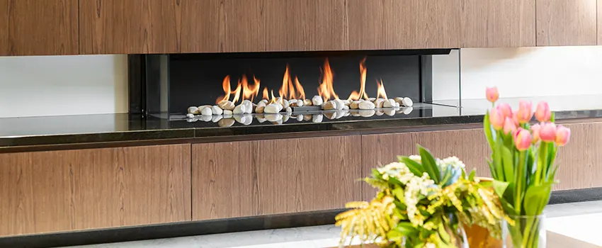 Double-height Fireplace Design Refurbishment in Pharr, Texas